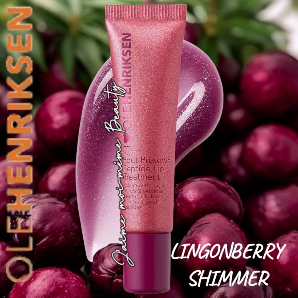 Ole Henriksen Lingonberry (Pink) Shimmer Plumping Lip Peptide Treatment